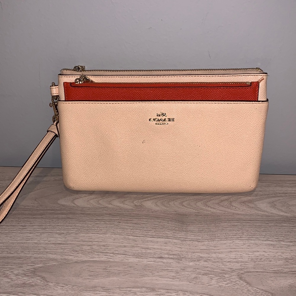Coach wristlet purse wallet
